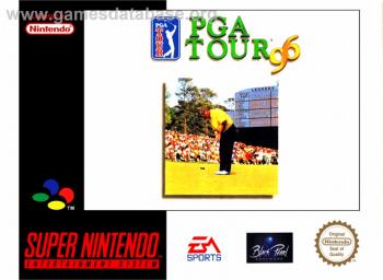 Cover PGA Tour 96 for Super Nintendo